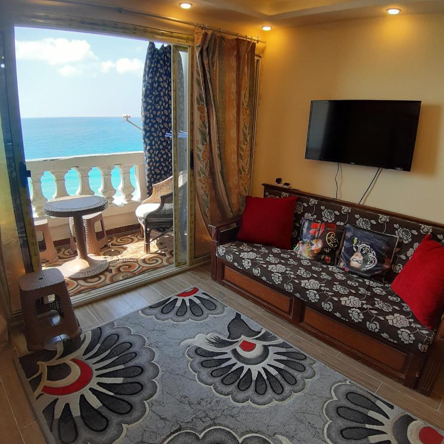 Panorama Apartment With A Charming Sea View Near Alexandria And Burg Elarab Intl Airport With Free Wifi شقة باطلالة ساحرة على البحر اول الساحل الشمالي Ngoại thất bức ảnh