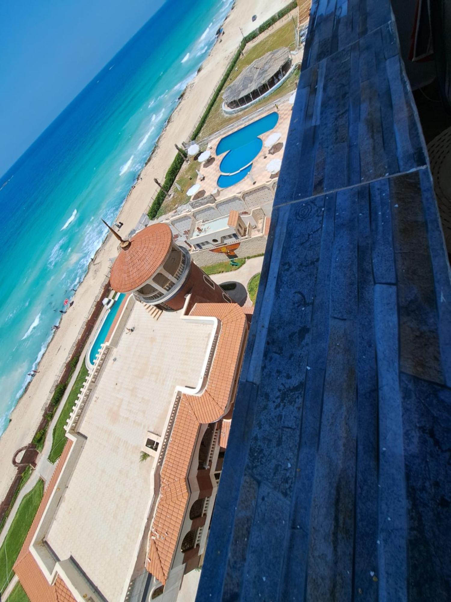 Panorama Apartment With A Charming Sea View Near Alexandria And Burg Elarab Intl Airport With Free Wifi شقة باطلالة ساحرة على البحر اول الساحل الشمالي Ngoại thất bức ảnh