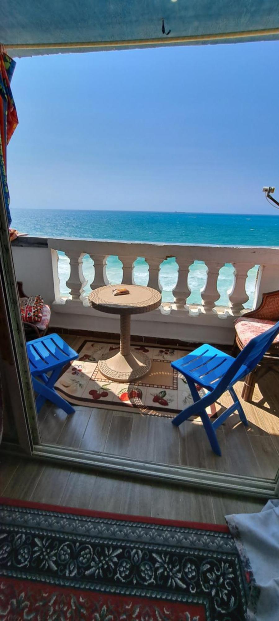 Panorama Apartment With A Charming Sea View Near Alexandria And Burg Elarab Intl Airport With Free Wifi شقة باطلالة ساحرة على البحر اول الساحل الشمالي Ngoại thất bức ảnh