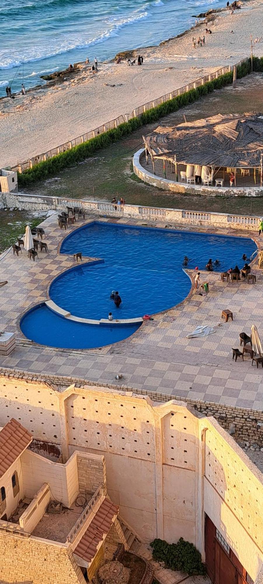 Panorama Apartment With A Charming Sea View Near Alexandria And Burg Elarab Intl Airport With Free Wifi شقة باطلالة ساحرة على البحر اول الساحل الشمالي Ngoại thất bức ảnh