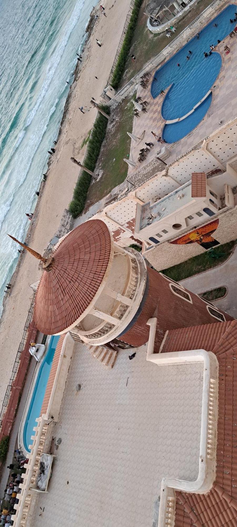 Panorama Apartment With A Charming Sea View Near Alexandria And Burg Elarab Intl Airport With Free Wifi شقة باطلالة ساحرة على البحر اول الساحل الشمالي Ngoại thất bức ảnh