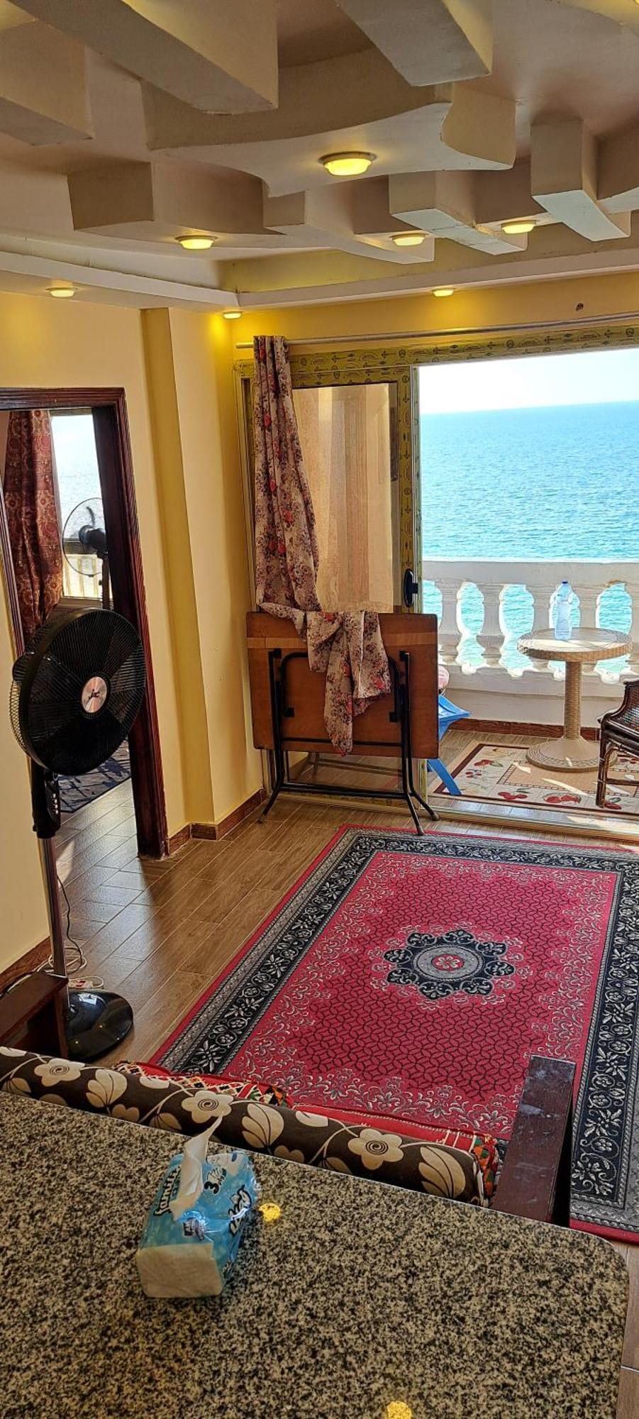Panorama Apartment With A Charming Sea View Near Alexandria And Burg Elarab Intl Airport With Free Wifi شقة باطلالة ساحرة على البحر اول الساحل الشمالي Ngoại thất bức ảnh