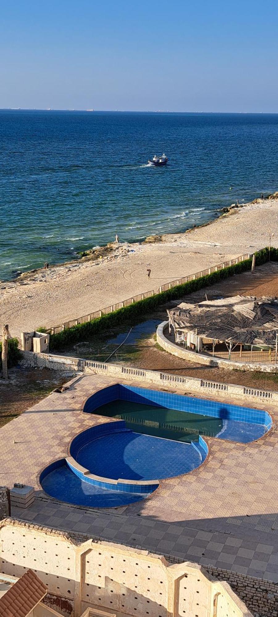 Panorama Apartment With A Charming Sea View Near Alexandria And Burg Elarab Intl Airport With Free Wifi شقة باطلالة ساحرة على البحر اول الساحل الشمالي Ngoại thất bức ảnh